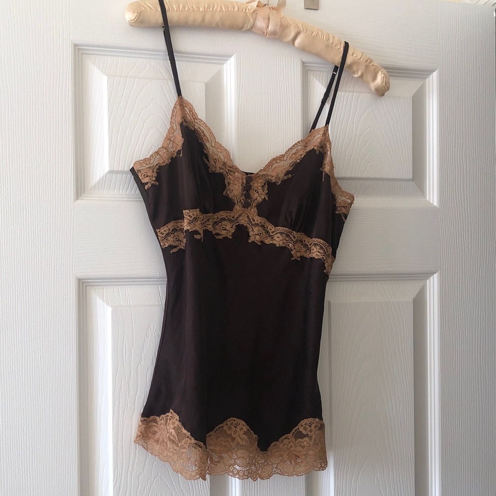 Banana Republic Dark Silk Camisole